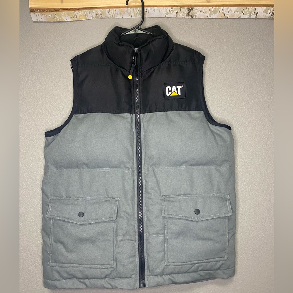 CAT two tone vest
